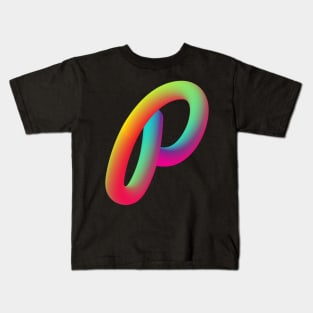 Curly P - 2nd edition Kids T-Shirt